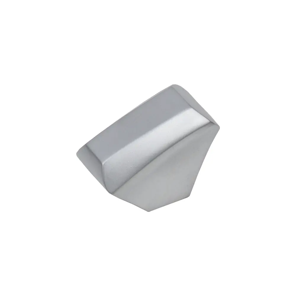 Мебельная ручка-кнопка Kubic цвет хром AKS STLM-2057501