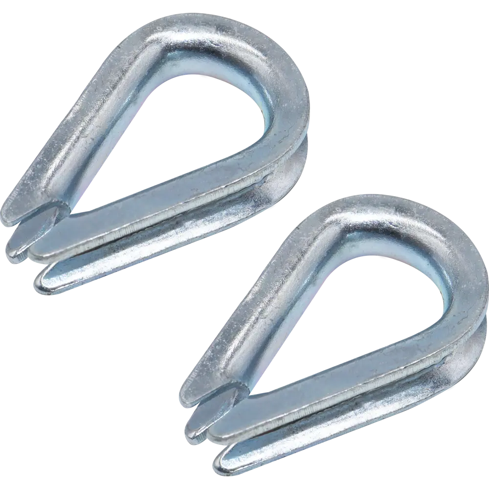 Коуш из оцинкованной стали Невский Крепеж DIN 6899 4 мм, 2 шт STLM-2094508