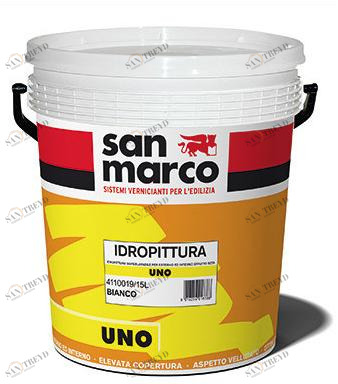 San Marco Сверхмощная краска на водной основе с эффектом шелка  411 