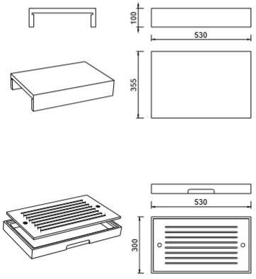 ABIMIS Разделочная доска из бука прямоугольная A_ccessori sun-id-1402464 - Вид №5