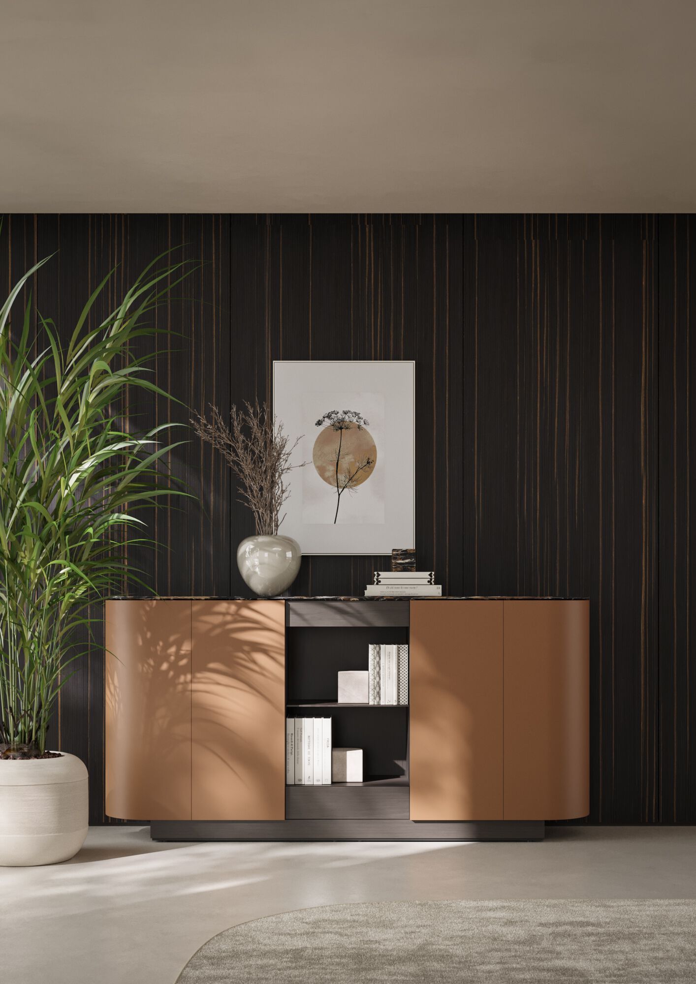 Шкаф из дуба с распашными дверями PROF Dea ARCH-00116449 - Вид №40