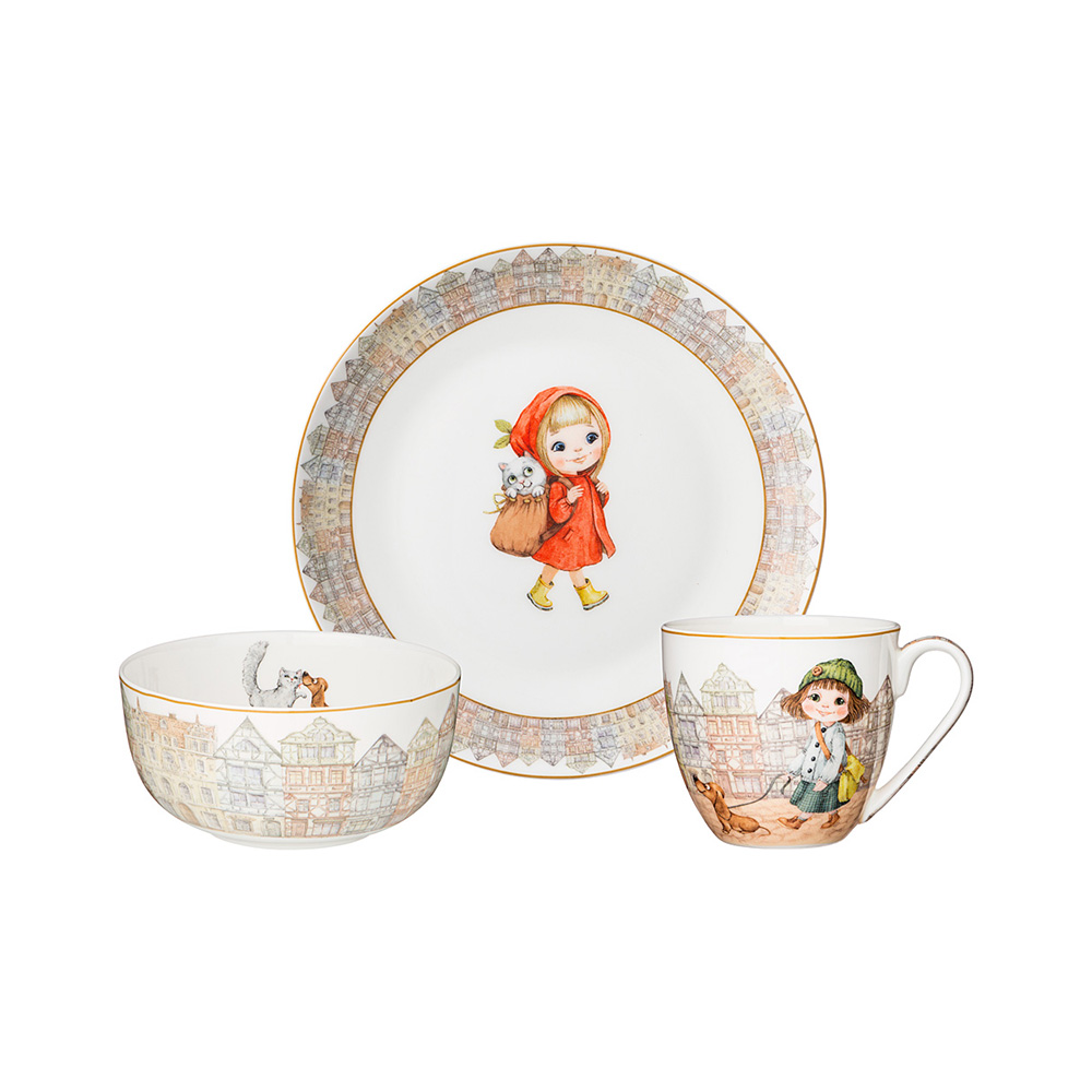 415-2196 Посуда фарфоровая Набор обеденной посуды "FASHION PRINCESS" Lefard 