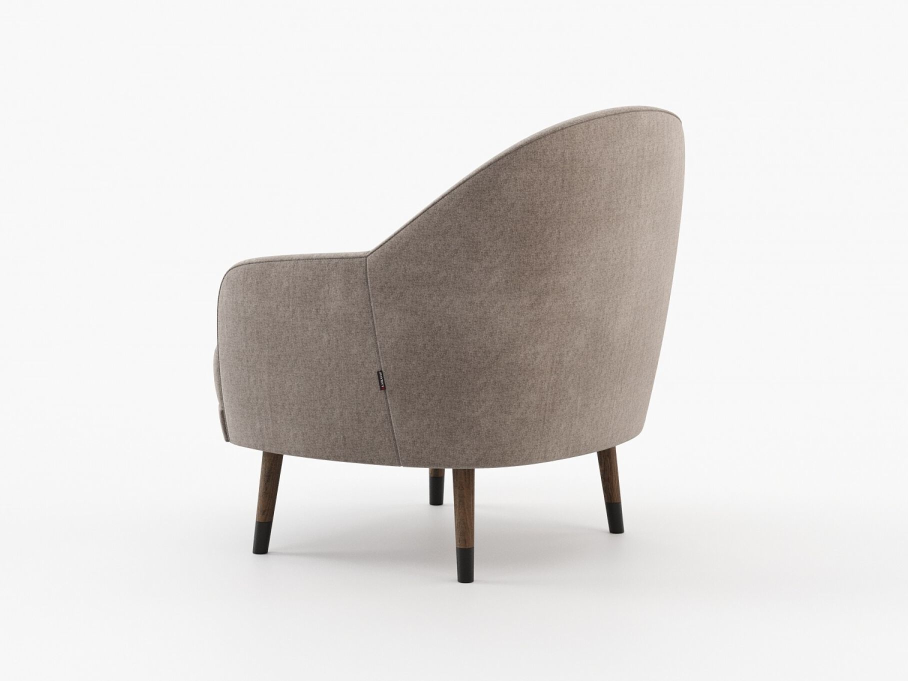 Бархатное кресло с подлокотниками Laskasas ARCH-00143651 - Вид №2