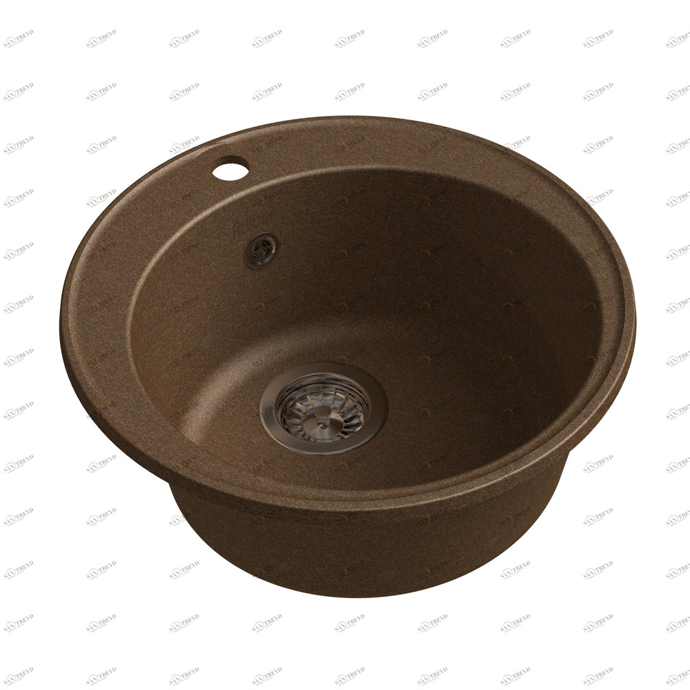 RQ13 шоколад Мойка кухонная прямоугольная Raiber 