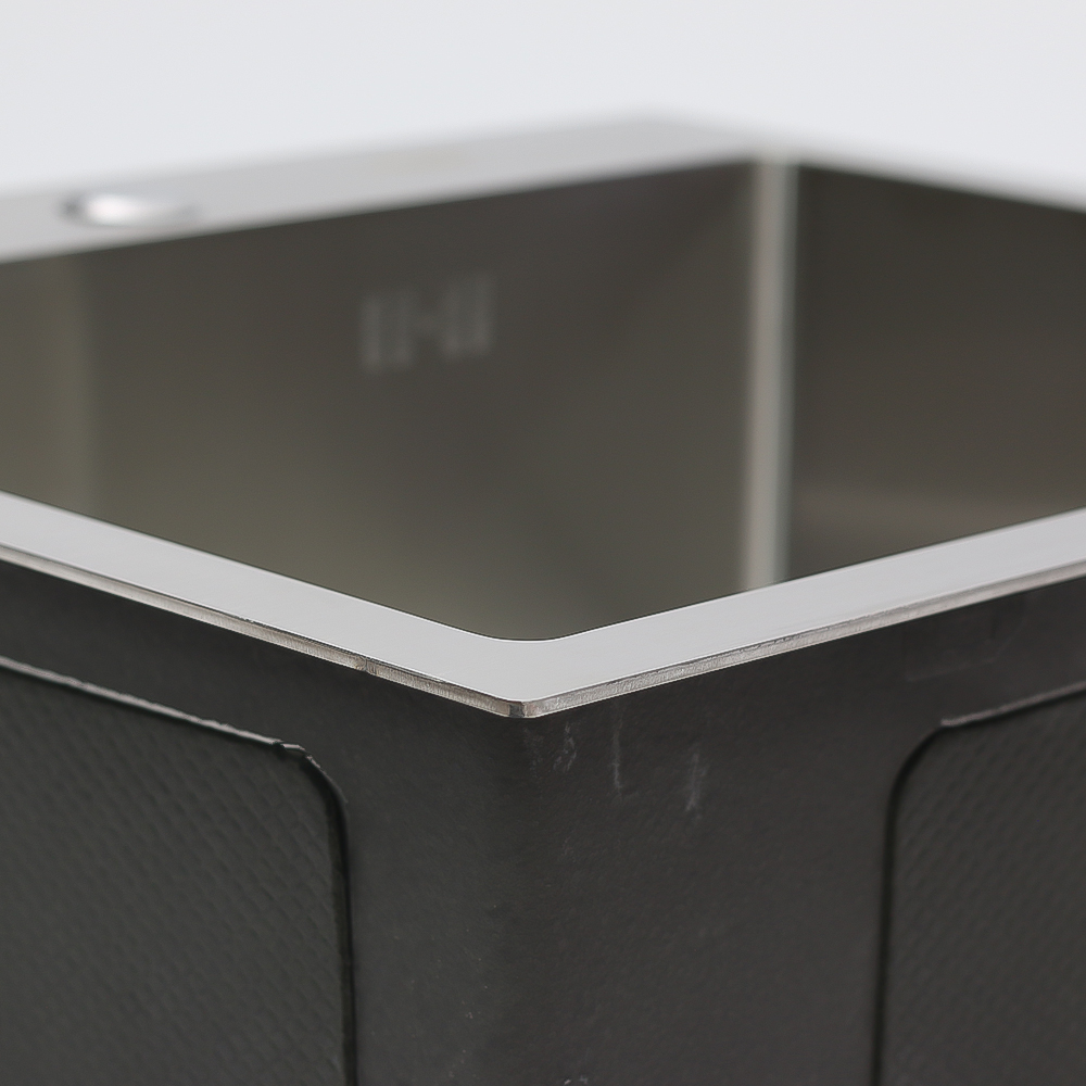 Мойка H48544 MELANA ProfLine 3,0/200 САТИН врезная прямоугольная с коландером H48544 H48544 сатин - Вид №4