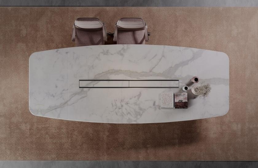 PROF Прямоугольный стол для совещаний с системой управления кабелями Slim sun-id-1395706 - Вид №18