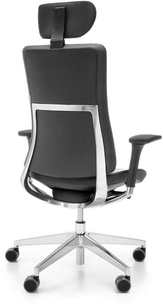 profim Кресло для руководителя с регулируемой высотой из кожи с 5 спицами Violle sun-id-1507533 - Вид №3