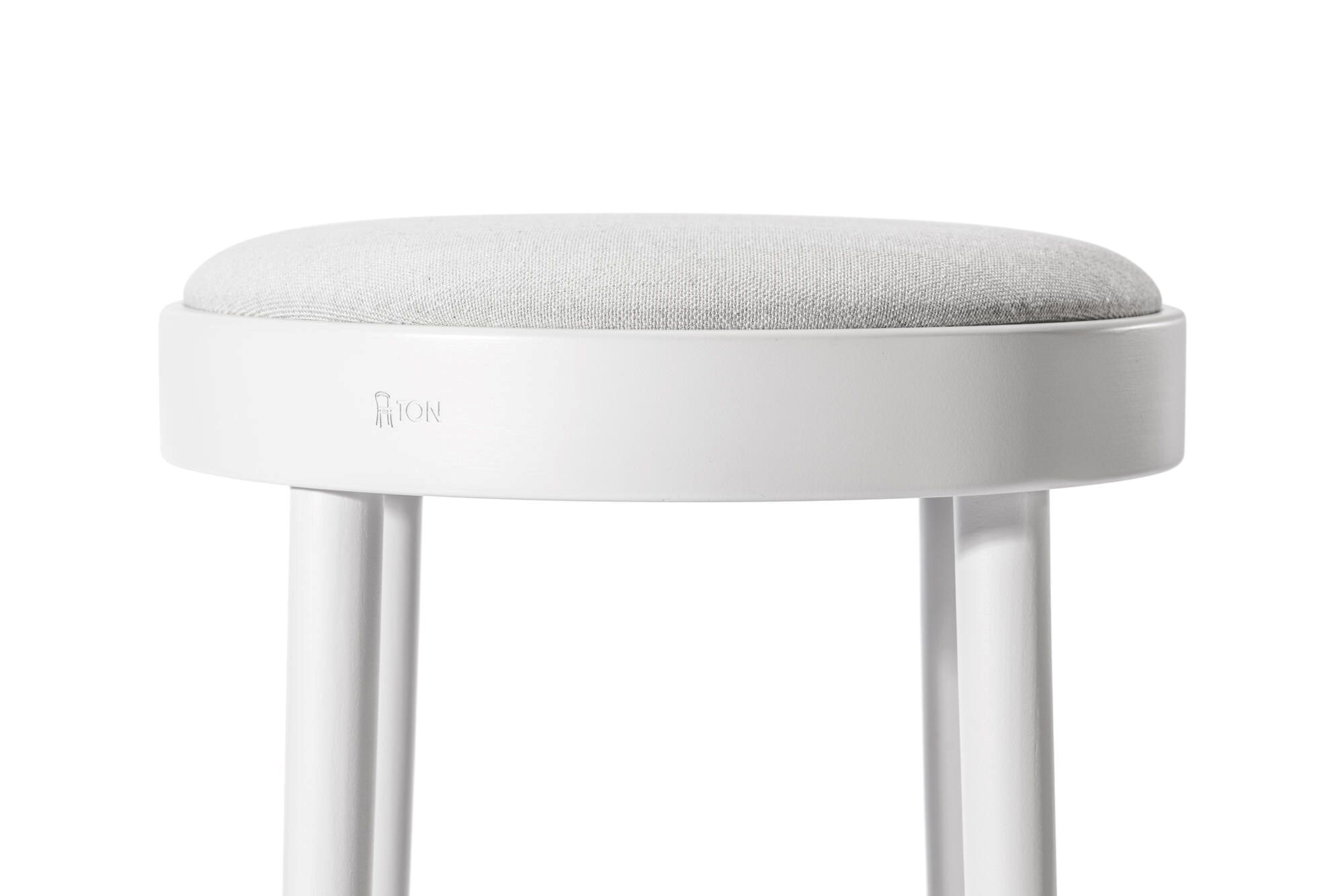 Высокий деревянный стул с мягким сиденьем TON 822 ARCH-00087827 - Вид №2