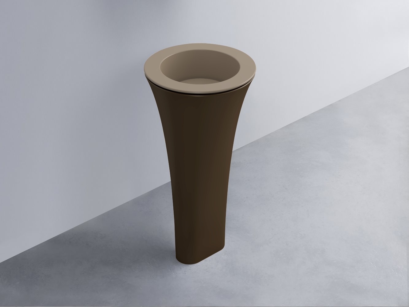 AMLA45-AN+AMPILT-AN+AMCOLT-CA Раковина Amedeo Tondo отдельностоящая cielo Enjoy + Amedeo Ceramica Cielo