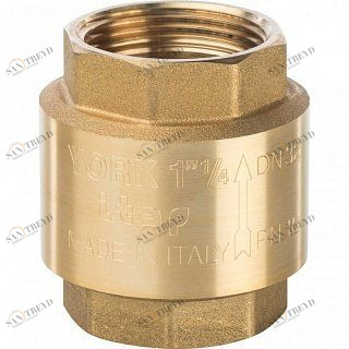 Клапан обратный STOUT 1"1/4 (пластиковое седло) пружинный SVC0012000032