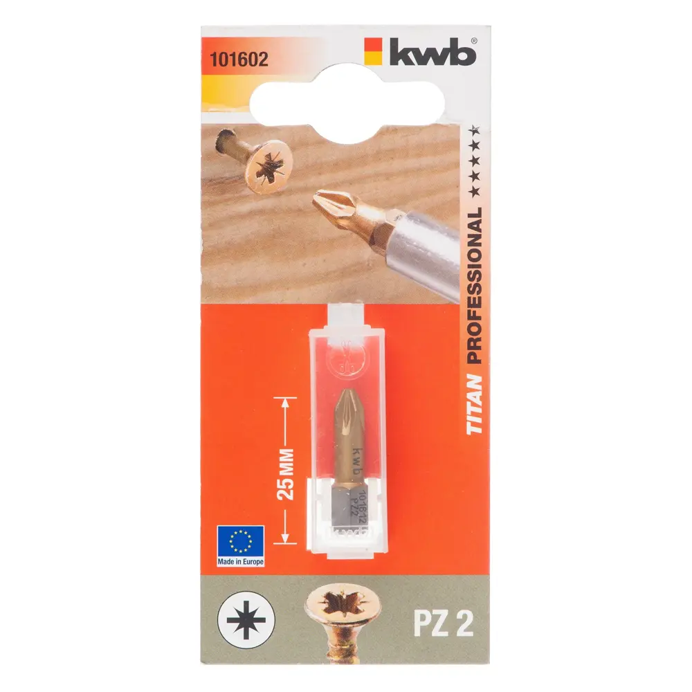 Бита KWB Titan PZ2, 1/4 дюйма 12562422 STLM-2066970  - Вид №2