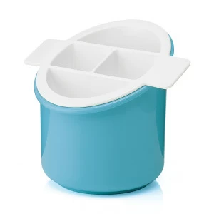 Сушилка для столовых приборов 17 см голубая Forme Casa Classic GUZZINI  00-3871596 Белый;голубой