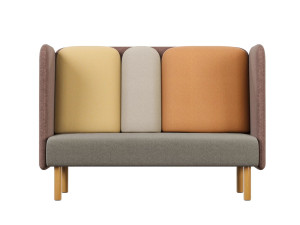 3-местный тканевый диван с огнестойкой обивкой