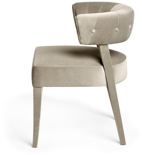 Munna Стул из ткани с подлокотниками Fetiche sun-id-1481837 - Вид №1