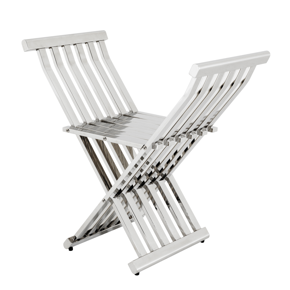 Табурет Cedric от Eichholtz Хром EICHHOLTZ EICHHOLTZ 060449 Хром  - Вид №1