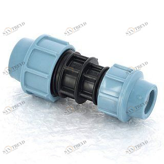 Муфта 50 х 40 обжим для труб ПНД UNIDELTA 1002050040