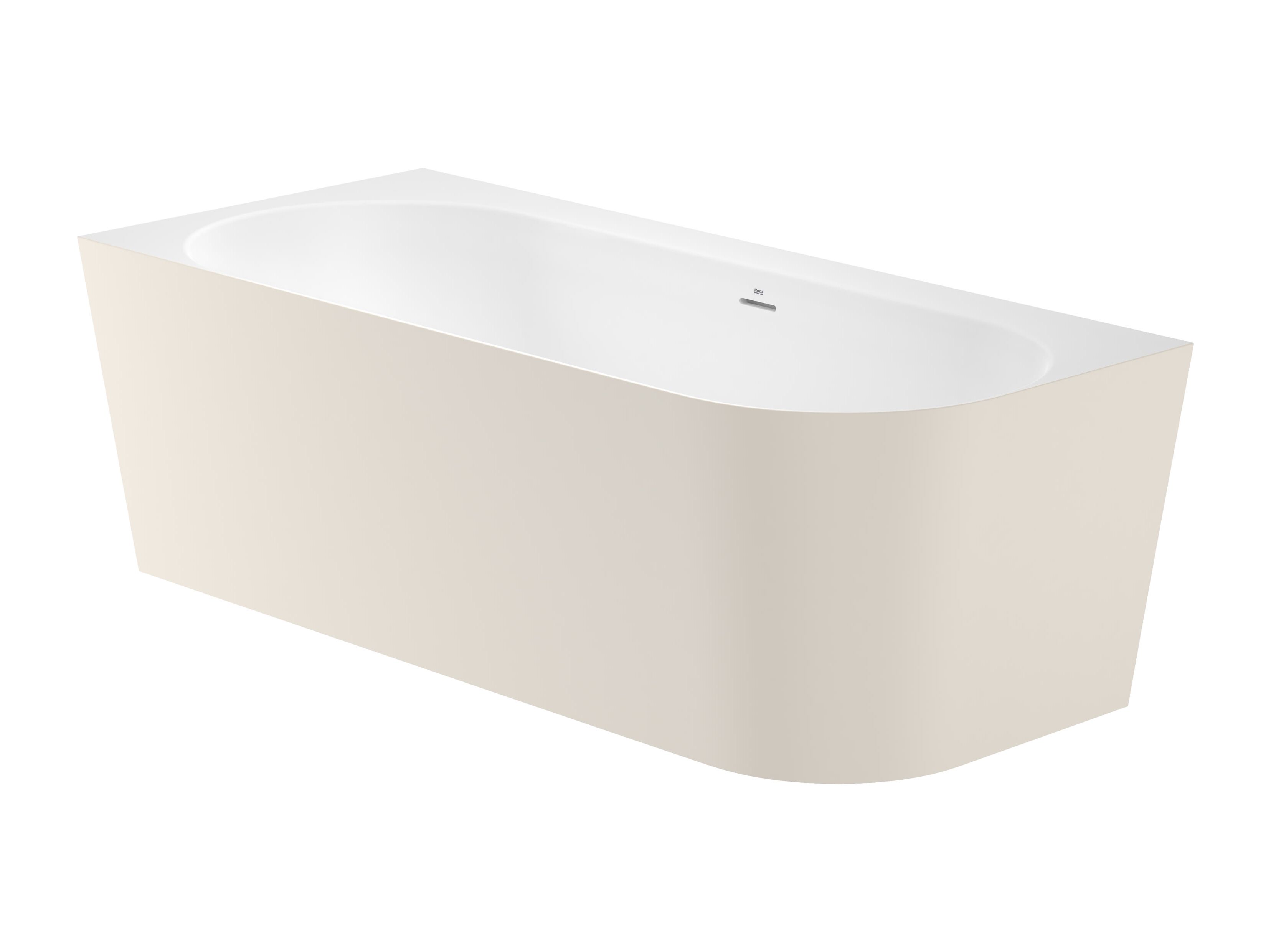 Прямоугольная асимметричная ванна Stonex® Roca Raina ARCH-00109488