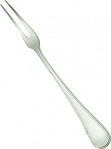 88190 Schiavon Вилка для мяса сервировочная 19см "Инглезе" (серебро 925пр) Серебро 925