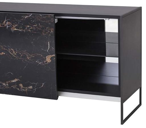 Tonin Casa Буфет из керамогранита с раздвижными дверцами  T8633  - Вид №2
