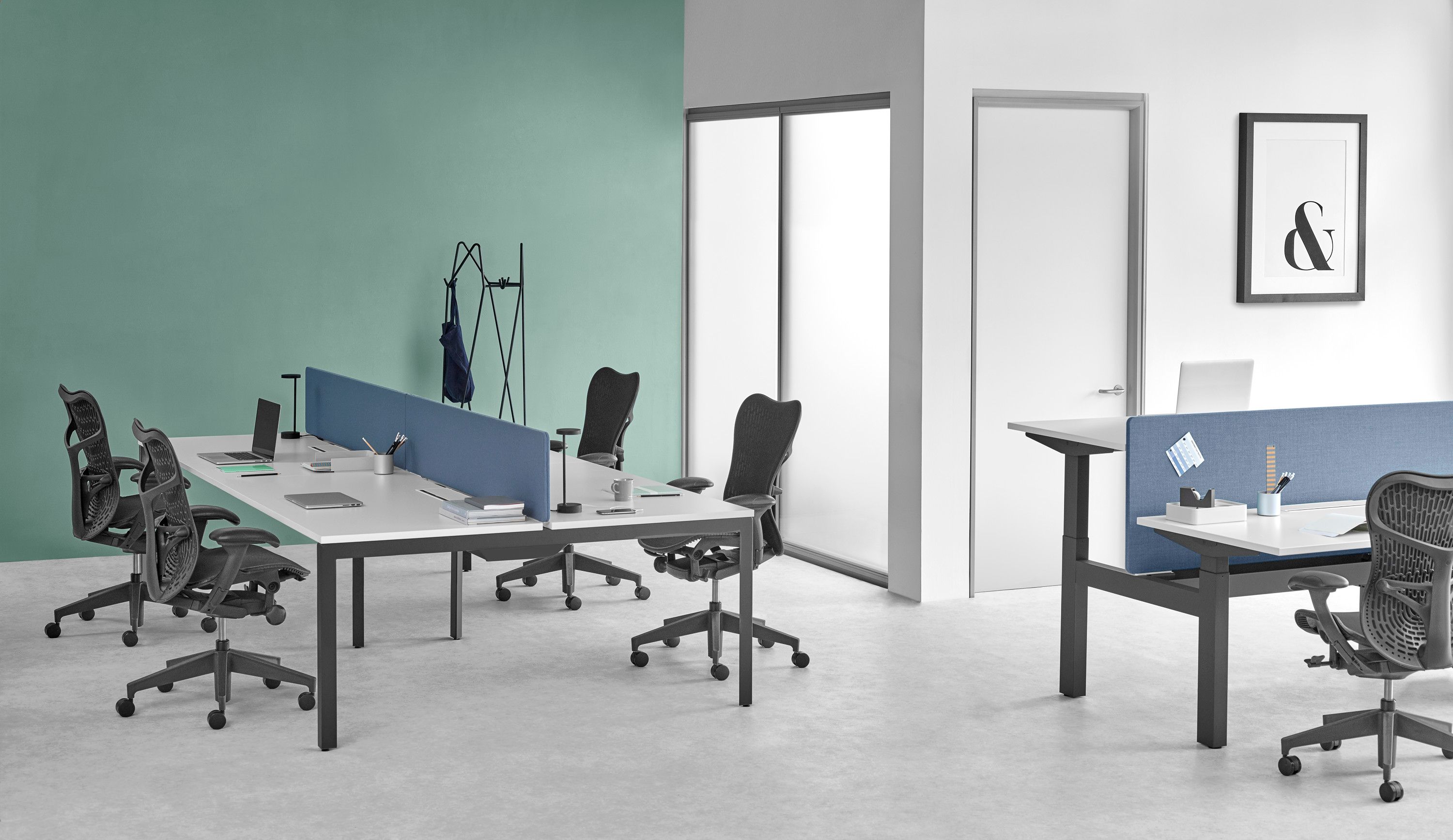 Triflex полимер поворотный эргономичный офисный стул Herman Miller Mirra 2 ARCH-00071795 - Вид №47