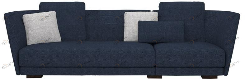 Grado Design 3-х местный тканевый диван Halle Hal - sf - 3s