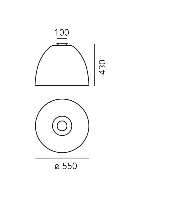 Светильник потолочный Artemide NUR A243600 104516 - Вид №2