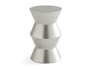 Круглый алюминиевый журнальный столик