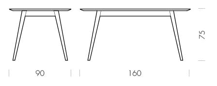 Прямоугольный дубовый стол Gazzda Stafa ARCH-00109634 - Вид №65
