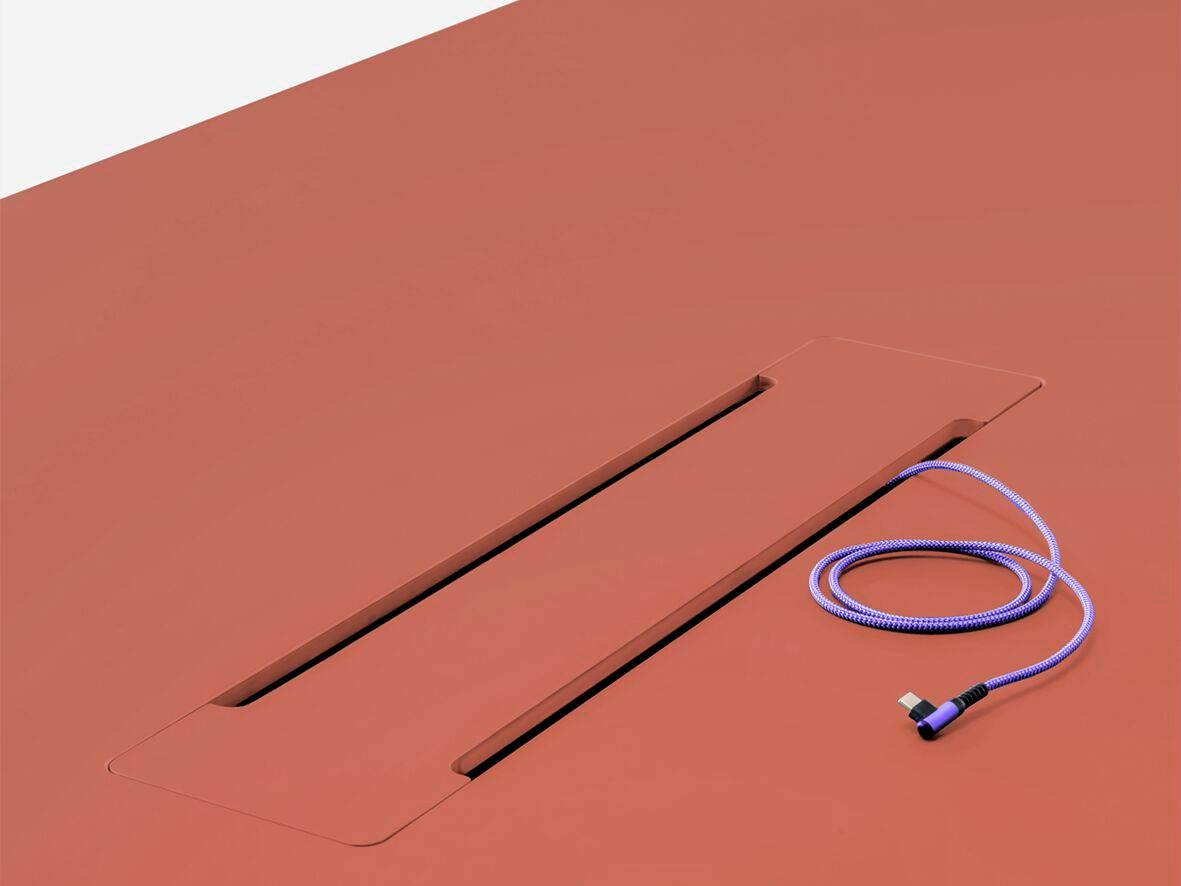 Прямоугольный стол для совещаний из литого алюминия Pedrali FRANK TFK CC ARCH-00052580 - Вид №7