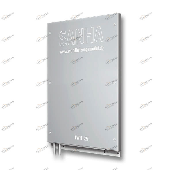 1WH250 SANHA WH Модуль отопления стен толщина 25 мм, ширина 628 62,5x250 мм 