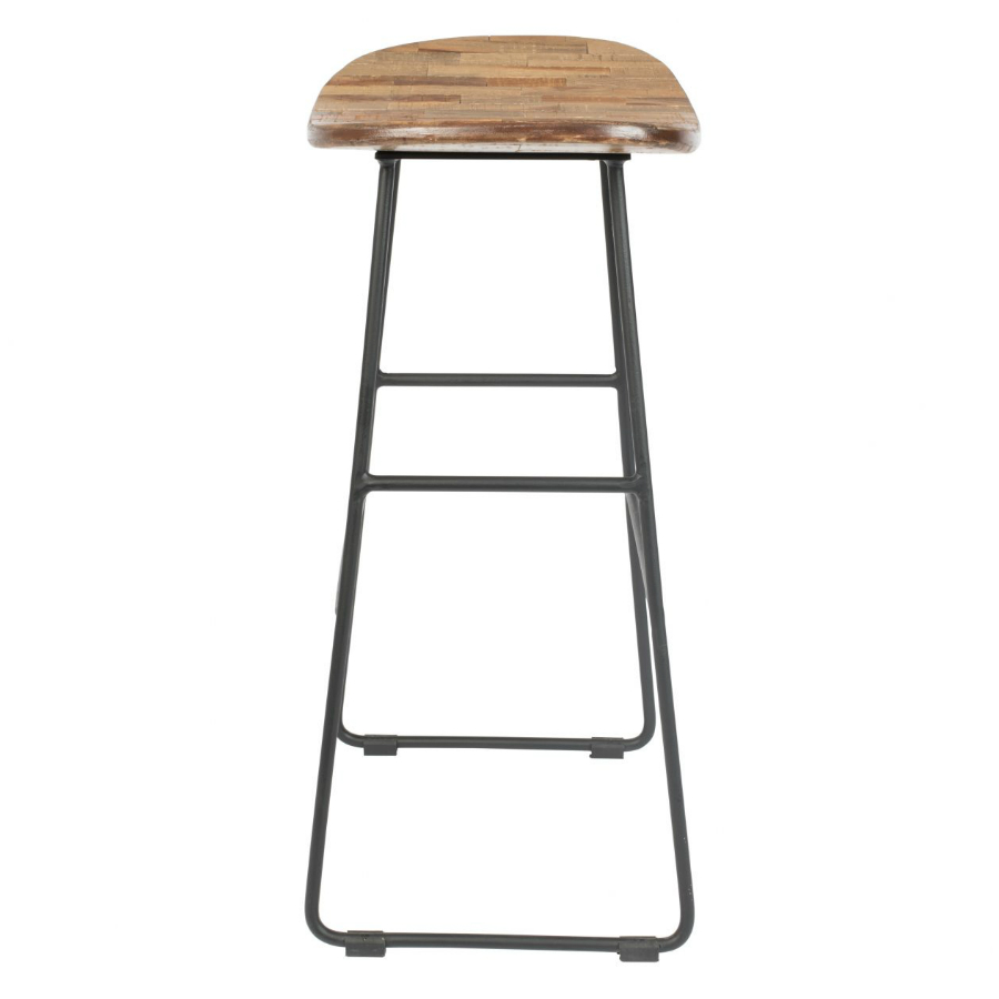 Стул высокий Tangle, дерево White Label Living 1500074 - Вид №3