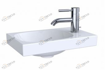 500635018 Подвесная раковина настенная прямоугольная Keramag  белая 