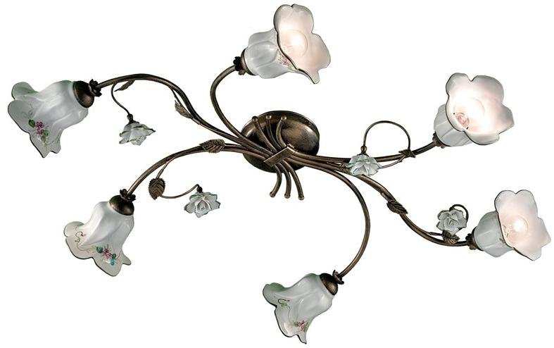 FERROLUCE Керамический потолочный светильник с фиксированным кронштейном Pisa C1204 -1/2/3/4/6 - Вид №2