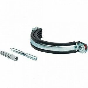 Хомут с шпилькой и дюбелем 4" (⌀107-116) STOUT