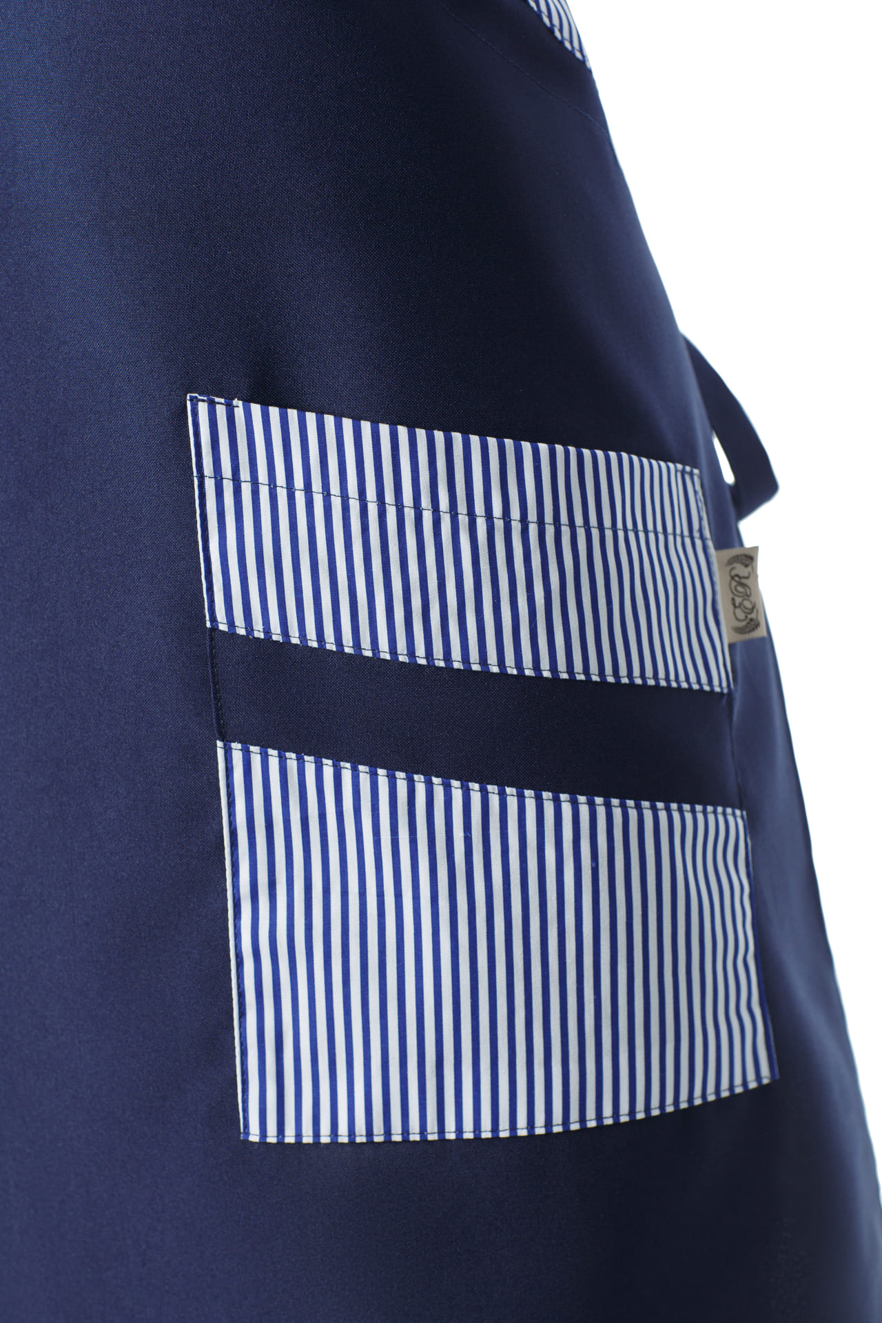 60670 Фартук DOREY с нагрудником dark blue (темно-синий) DOKER  Одежда для официантов  размер  - Вид №2