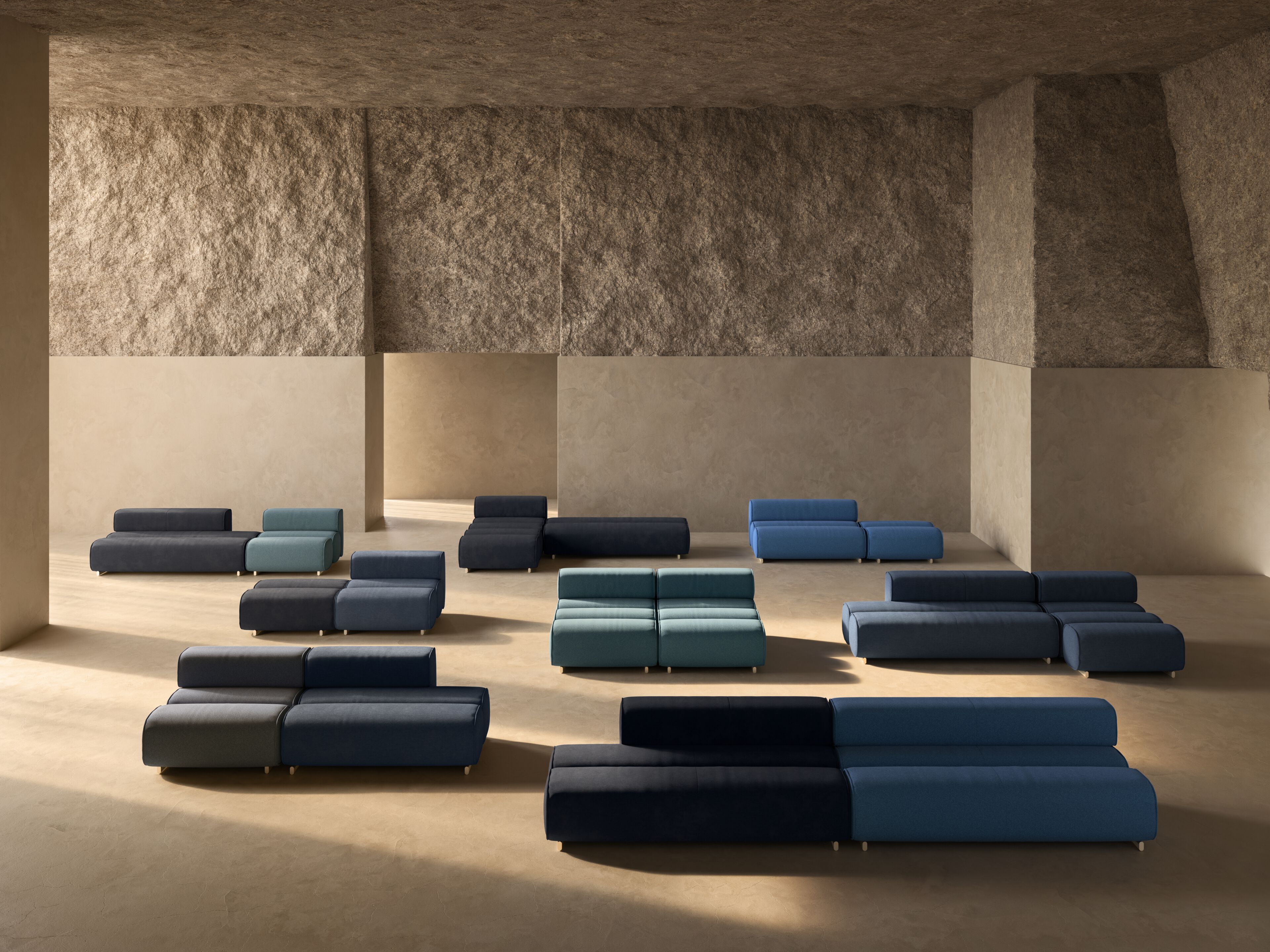 Съемный диван из ткани Desalto Unlimited ARCH-00107477 - Вид №6