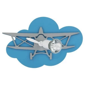 Спот детский Plane "Самолет" NOWODVORSKI PLANE 326589 Синий