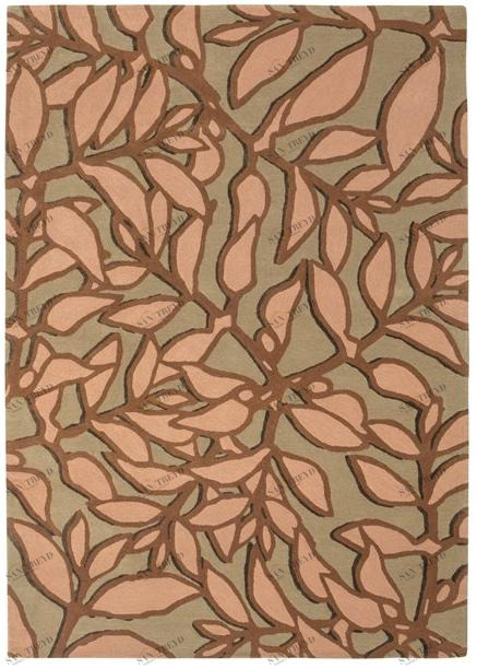 Toulemonde Bochart Прямоугольный шерстяной коврик ручной работы Access sun-id-1383372