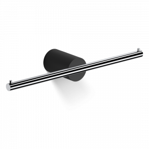 Держатель туалетной бумаги STONE TPH2 DECOR WALTHER Черный матовый / Хром 974964