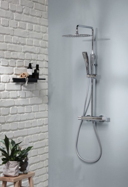 E26587-CP Душевая колонна с термостатом Jacobdelafon RIVOLI Santreyd - Вид №1