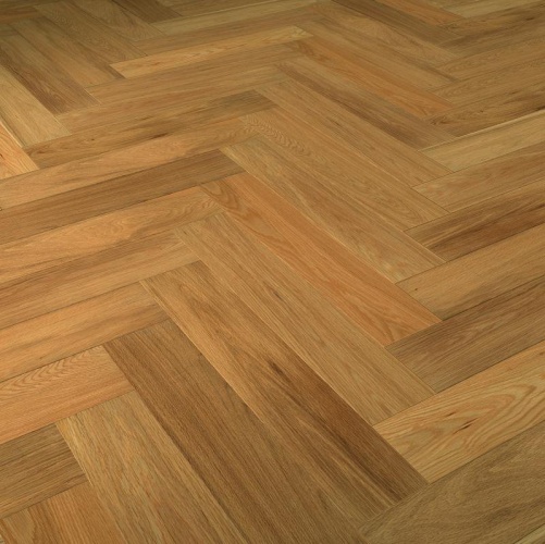 Паркет Ёлка Solidfloor New classic Винзор 1126204 Дуб Натур (Гладкая) 610х122 мм 1500200200 - Вид №1