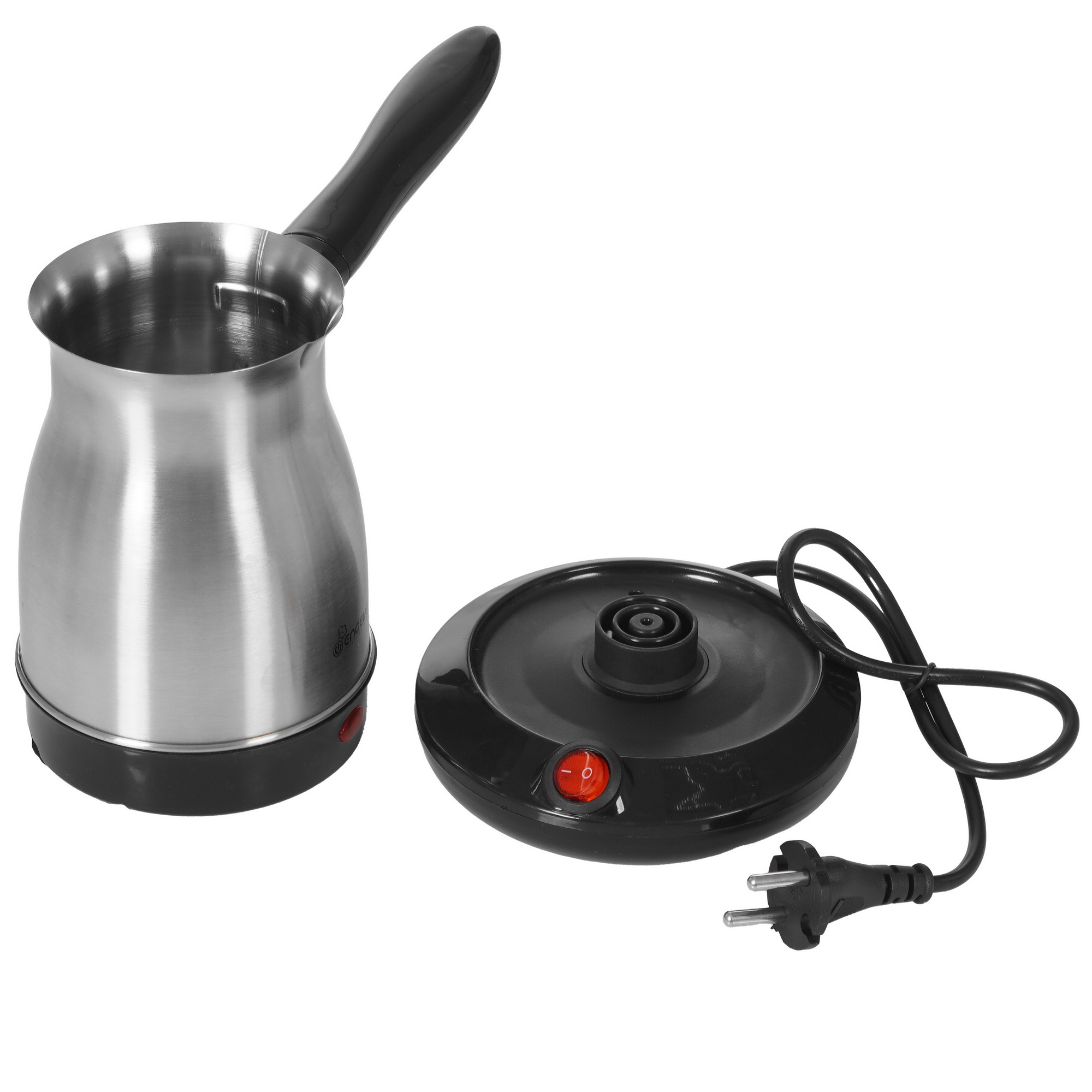 9014972 Электрическая турка Endever Costa-1009 серебристый STDN-0112931 - Вид №3