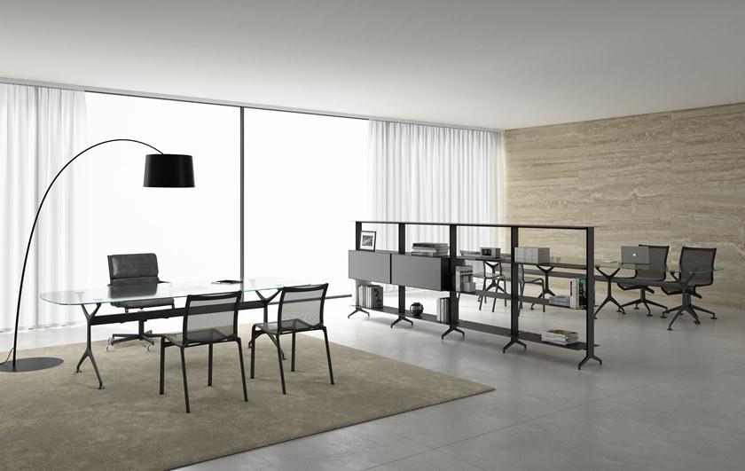 Alias Модульный открытый книжный шкаф из алюминия Aline sun-id-1366514 - Вид №1