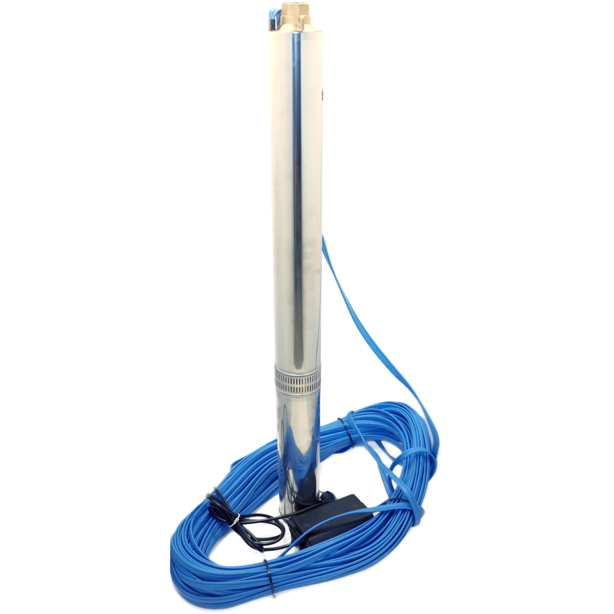 86929545 Насос садовый скважинный Водолей БЦПЭ 0,3-63У, кабель 63 м, 1200 л/час Santreyd 