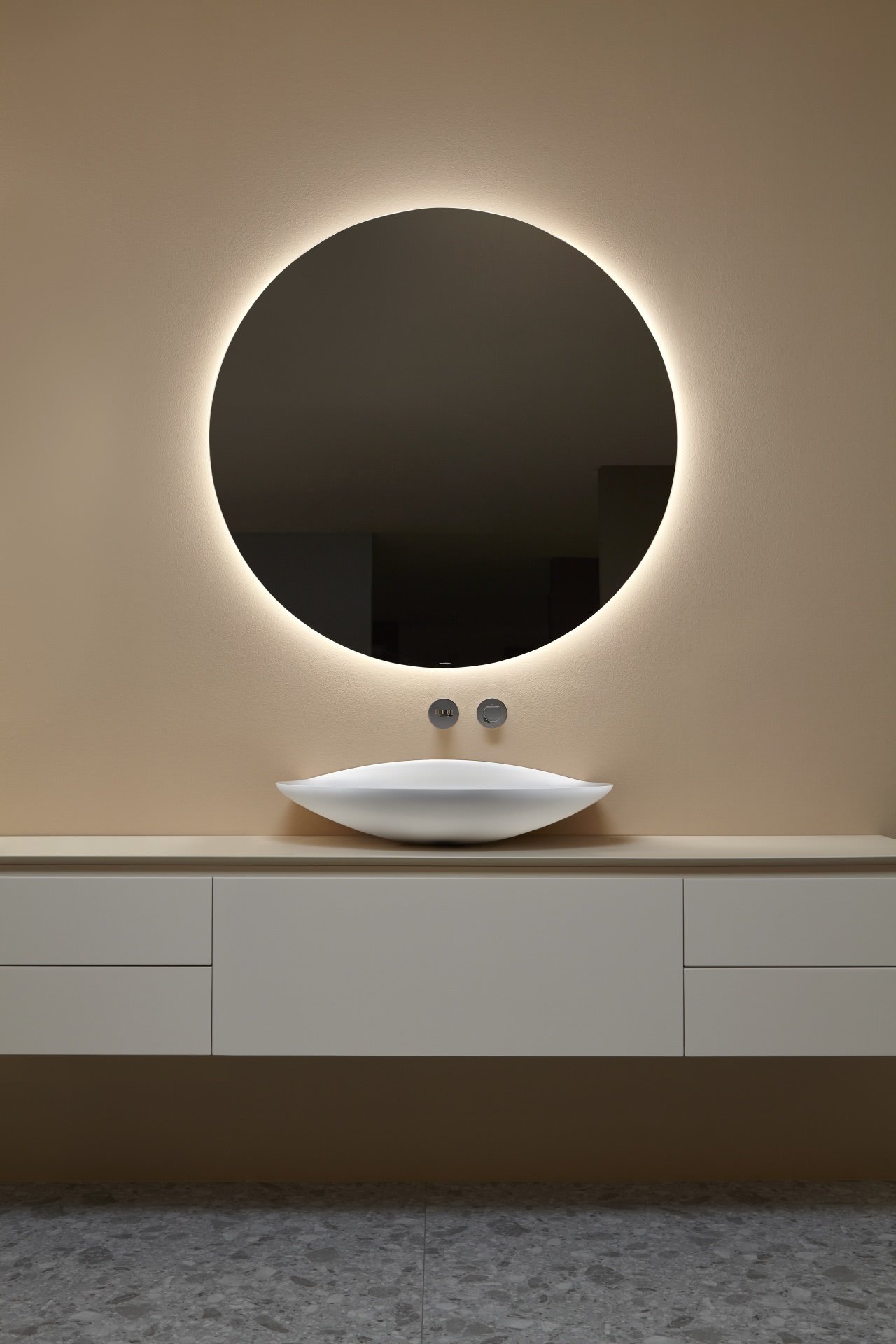 Venere Подвесная раковина настенная прямоугольная Antoniolupi  белая  - Вид №3