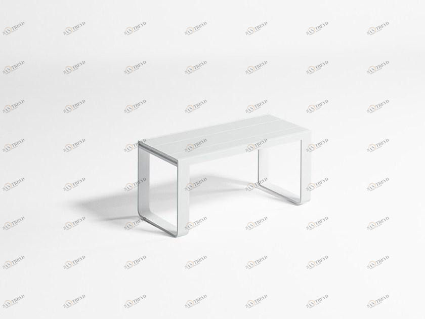 GANDIABLASCO Садовая скамейка из алюминия Flat sun-id-1458798