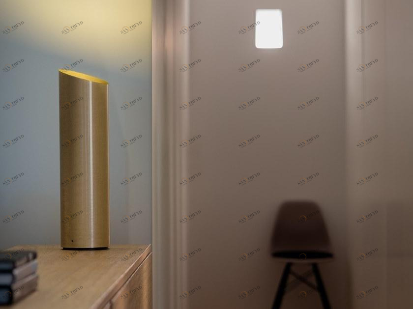 Quadrifoglio Настольная лампа из стекловолокна с диммером Slice sun-id-1386814