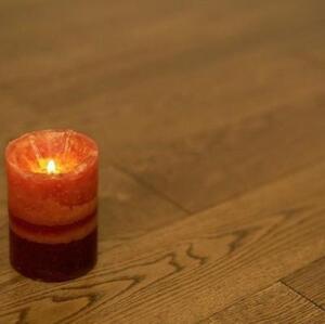 Паркетная доска Amber Wood Светлый Дуб с брашью (Текстурированная) 1860х189 мм.