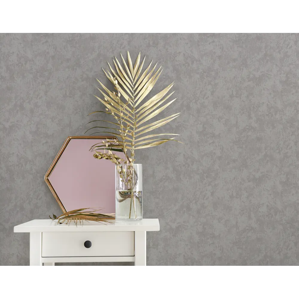 Wallsecret Bellezza: Флизелиновые обои темно-серые для элегантного интерьера 89231639 STLM-1471063 - Вид №4