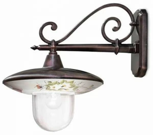 FERROLUCE Настенный светильник для улицы в деревенском стиле Latina A670
